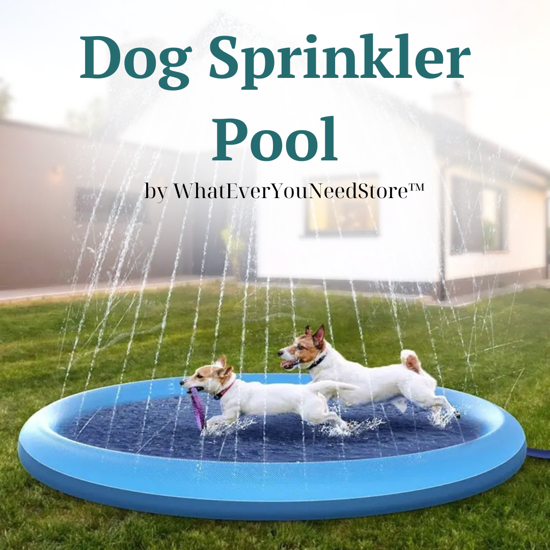 WhatEverYouNeedStore™Dog Sprinkler Pool